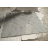 China White Natural Stone Tiles Italian Polished Carrara White Marble Floor Tiles on sale