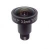 1/1.7" 1/1.8" 3.2mm F2.0 12Megapixel M12x0.5 mount 160degree wide angle lens, 4K