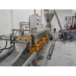 China 200 à 300 kg/h TPE TPR Granules Making Machine Machine Pelletizer TPR ABB Inverter Moteur Siemens supplier