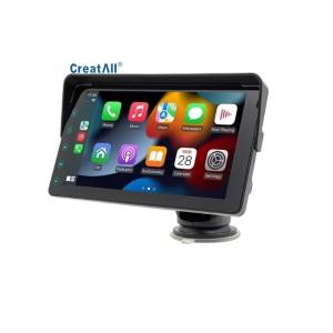 China Créatall 7 pouces Portable Car MP5 CarPlay sans fil pour Bluetooth Transmetteur FM HD Caméra arrière Placement dans le tableau de bord 1 an wholesale