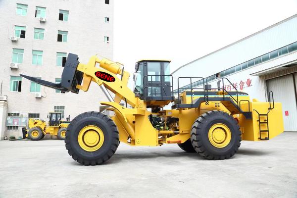 Chinese biggest Wheel Loader BEM998-50T with 50000kg Capacity and Powershift Transmission 50ton block loader for stone mine working