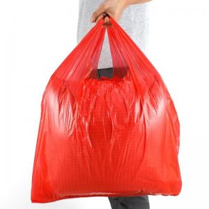 China Side Gusset Bag 35x50 HDPE/LDPE Bulk Plastic Garbage Bags Trash Sacks Designer Print supplier