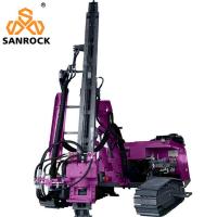 China Hydraulic Screw Pile Driver Solar Piling Machinery Vibratory Pile Driver Machine For Sale on sale