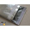 China Large A4 Size No Itchy Fiberglass Fireproof Document Bag with Metal Push Button wholesale