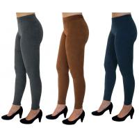 China XS To XXL Womens Spandex Leggings Colors Suede Leggings on sale