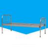 China 2080*900*500mm Flat Hospital Patient Bed Equipment Metal Material wholesale