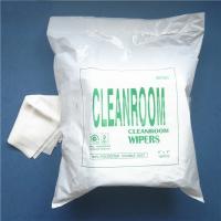China Dust Control Sealed Edge 100% Polyester Cleanroom Wipes on sale