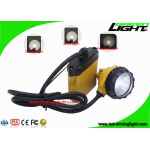 China SOS Safety Mining Hard Hat Lights 3W Power With Aluminum Material Cup supplier