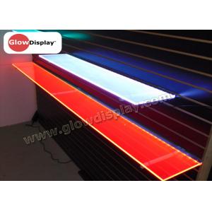 Liquor Bottle Display , Series Display Back Bar Bottle Display Edge Lit Logo Panel