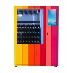 China Credit Card Payment Wine Vending Kiosk , Refrigerated Vending Machine With Elevator supplier