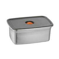 China Rectangle Metal Food Storage Containers Rust Proof 304 Stainless Steel on sale