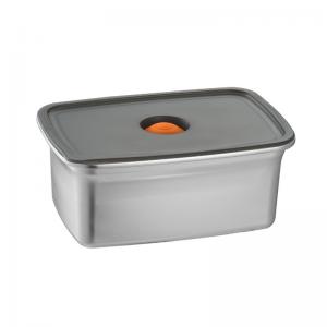 Rectangle Metal Food Storage Containers Rust Proof 304 Stainless Steel