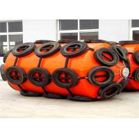 China CCS ABS Foam Filled Fender With Chain And Tire Net Netted Type on sale