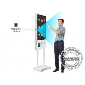 China Camera Inbuilt 32 Inch Self Service Payment MacDonalds Kiosk For Clothing Outlet supplier