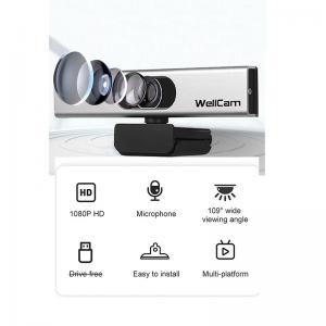 Ultra Wide Angle H.264 1080P Full HD Webcam Web Camera With Microphone