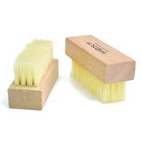 Plastic Hair Trainer Sneaker Cleaning Brush Tool Wooden Handle ODM