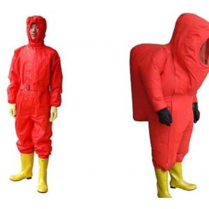 China Super quality yellow chemical protective suit supplier