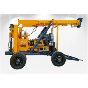 China 300m Deep Mobile XYX-3 Wheeled Core Drilling Rig , Portable Truck Mounted Water Well Drilling Rig Machine supplier