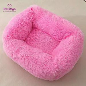 Multicolor cómodo S L cama de M Plush Dog Pillow