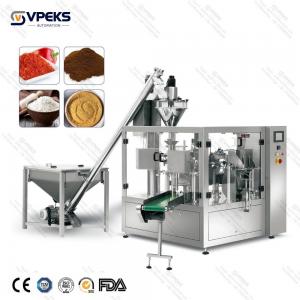 China Aluminum Foil Polyethylene Premade Pouch Filling Machine 10-1500g supplier