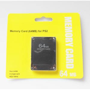 China Compact Design Video Game Memory Card / PS2 SD Memory Card With ABS Material wholesale