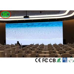 IP43 SMD2121 65410 Dots /Sqm Rental Led Display P3.91 1R1G1B For Concert