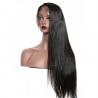 China Natural Color 180 Density Lace Front Human Hair Wigs For African And American wholesale