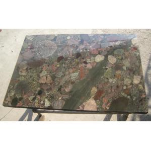 China Exotic Polished Natural Slate Wall Tile , Multi Color Granite Wall Tiles supplier