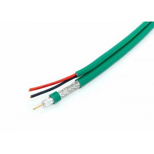 KX6A+2C Alim Rg6 Siamese Coaxial Cable 18AWG For Video Transmission