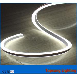 China hot sale  neon light 24v double side white led neon flexible rope for decoration supplier