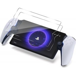 Bubble-Free Tempered Glass Screen Protector For PlayStation 5 Portal Handheld, Ultra HD