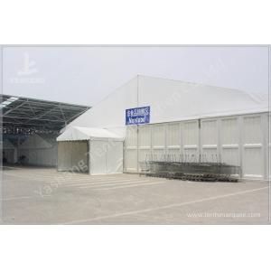 China Retail Trade Big Clear Span Marquee Tent With A Frame Roof / Galvanized Steel Connector supplier