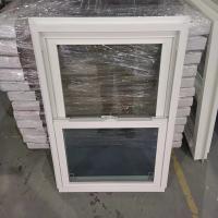 China New Product 78mm Series Upvc Double Hung Window Vinyl Plastic Price on sale