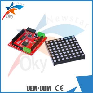 China módulo de matriz do ponto de 8 x 8 diodos emissores de luz RGB para Arduino AVR, relação dedicada de GPIO/CAD supplier