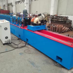 China High Speed 70mm Steel Roller Shutter Door Octagon Tube Pipe Roll Forming Machine supplier