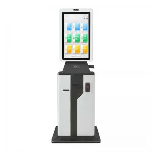 China Hotel Customer Self Service Vending Kiosk Contactless Car Washing System Pos Payment System supplier