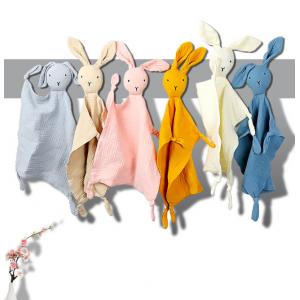 Baby pure cotton comforter baby sleeping doll rabbit comforter handkerchief comforter toy