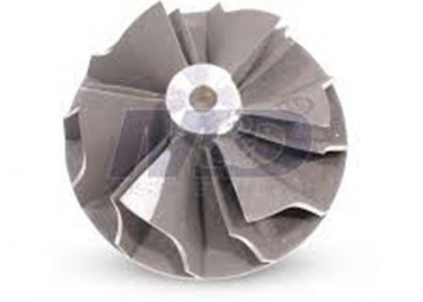 Forged Billet Design Turbo Compressor Wheel Decrease Rotational Weight Precise