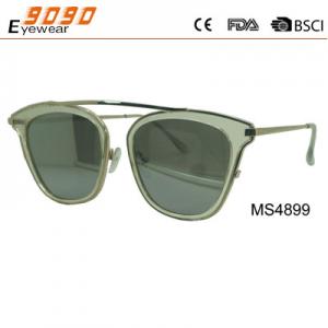 China New arrival and hot sale of metal sunglasses, UV 400 Protection Lens supplier
