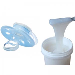 China UV Light Resistance Liquid Silicones Rubber For Baby Safety Soft Pacifier / Soother supplier
