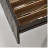 China Modern Wood Lacquer E1 Modular Kitchen Cabinets Quartz Countertop wholesale