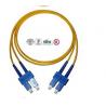 China O único modo do SC ao cabo de remendo 100N da fibra multimodo sustenta a aprovação do CE da tensão wholesale
