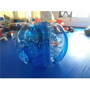 China Durable Outdoor Inflatable Toys , Blue Inflatable Hamster Bumper Ball supplier