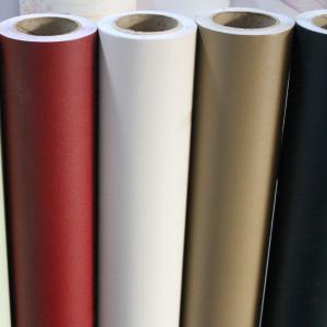China Waterproof Self Adhesive PVC Film Plain Color 0.08mm-0.15mm High Strength supplier