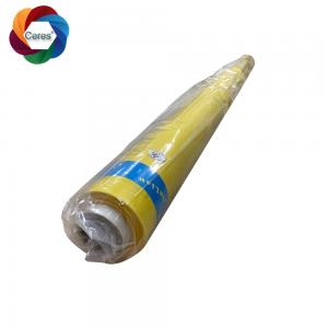 China Yellow Min 20N Polyester Mesh Cloth 50m Length Printing Bolting Silk Screen Cloth supplier