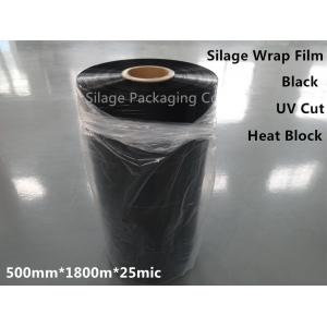 Well Blown Black Silage Wrap Film Heat Block  Wrapping Film