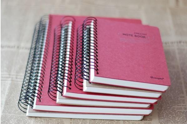 Printed student custom exercise spiral notebook,A5/A4 spiral notebook
