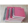 China Printed student custom exercise spiral notebook,A5/A4 spiral notebook wholesale