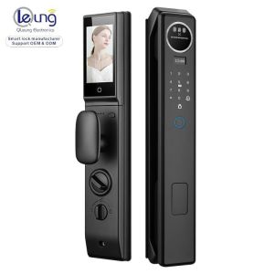 China Qleung S959max Smart Door Lock with Cloud Data Storage WiFi Network and Emergency Power USB wholesale