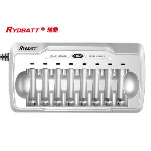 China 8 Slot AA AAA Nimh Battery Charger AC Input Suitable For 1 - 8pcs Cell supplier